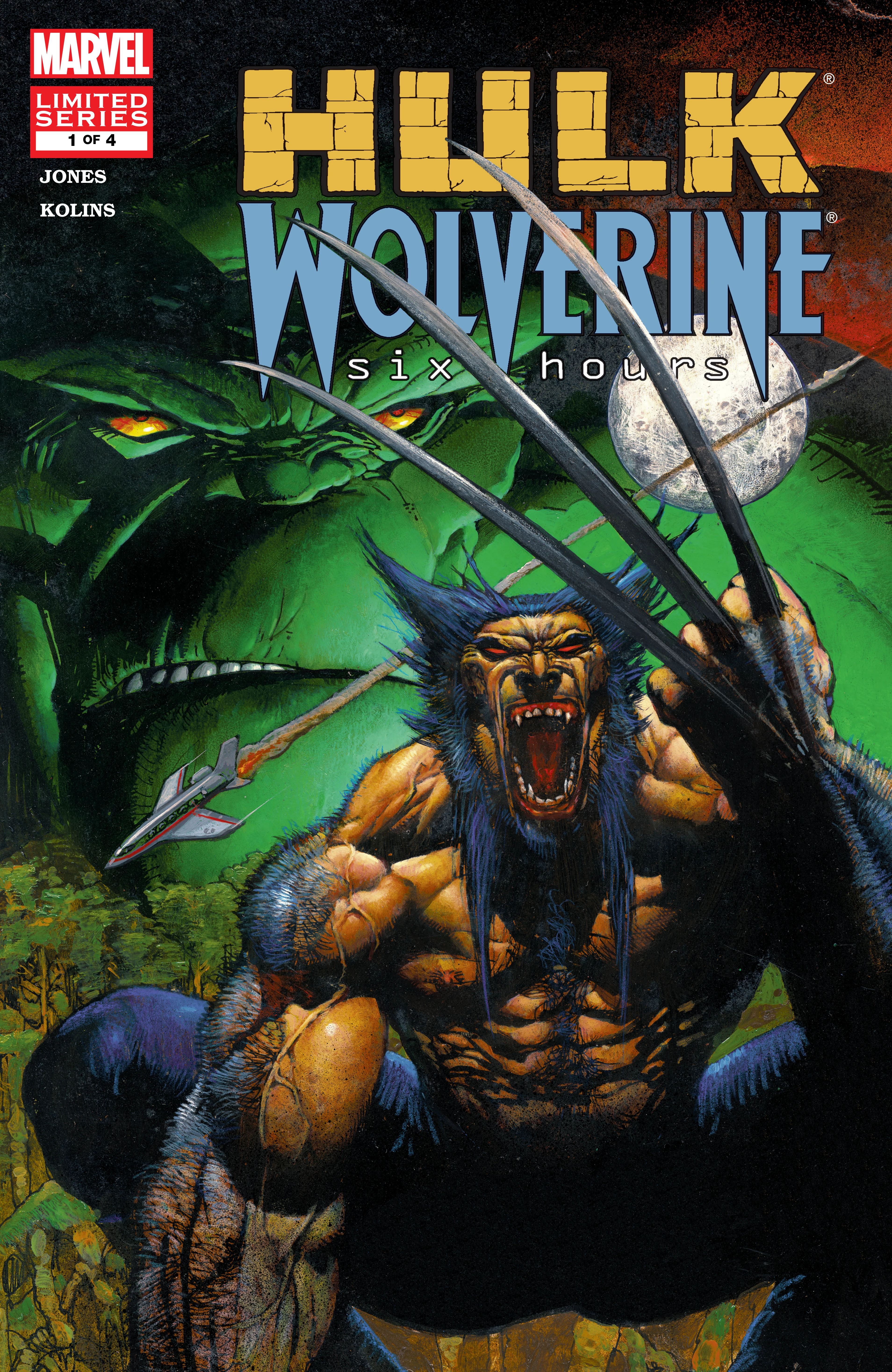 Hulk/Wolverine: 6 Hours #1 (Marvel, 2003 — Cover A) cover